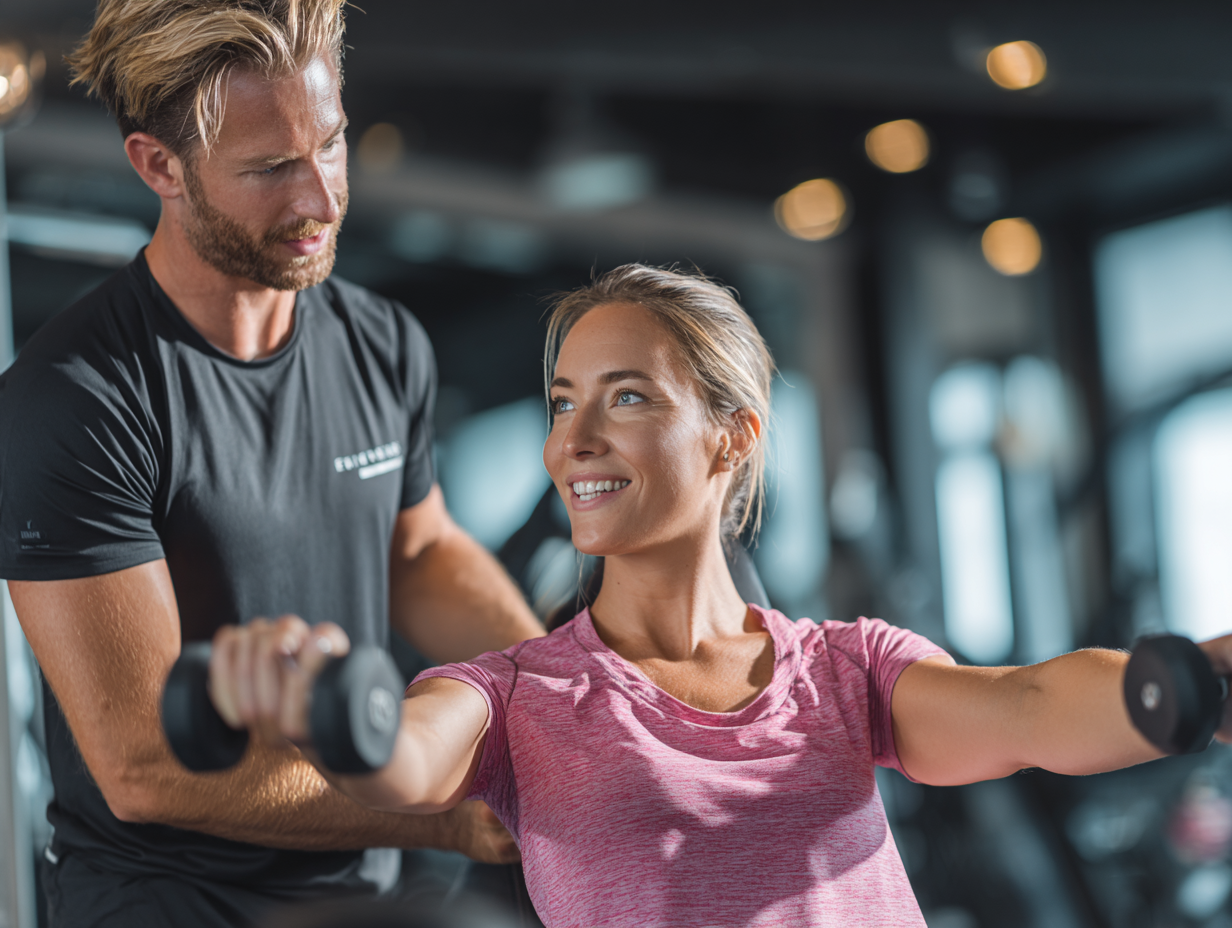 Skupina ľudí pri komplexnom tréningu